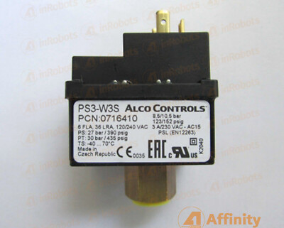 EMERSON ALCO PS3-W3S Switching Pressure Sensor Controller NEW 1PC