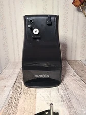 Proctor Silex 75217F Power Can Opener. Space-saver. Knife Sharpener Cord Storage