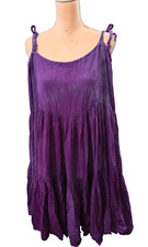 Vintage Hand Dyed Boho Babydoll Dress