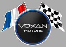 VOXAN Motors Flags Sticker vinyle laminé