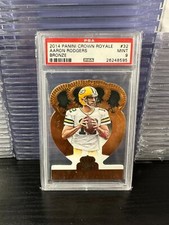 Panini 2014 Panini Crown Royale Aaron Rodgers #32 Bronze PSA 9