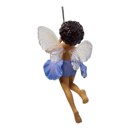 Hallmark 2022 ~ Iris Fairy ~ African American Fairy Messenger #18 Series ~ New - Picture 6 of 8