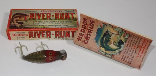 Heddon Spook River Runt Midget 9010R In box Vintage Fishing Lure Bass Trout Bait
