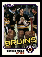 1981-82 Topps Hockey - Complete your set - Pick your card (STOCK PHOTOS)