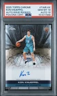 KON KNUEPPEL 2025 TOPPS CHROME ROOKIE AUTO PSA 10 Auto 10 - HORNETS RC TAIR-KK