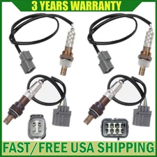 4PCS Oxygen Sensor For Honda Accord Odyssey Pilot Ridgeline Acura MDX RL TL 3.5L