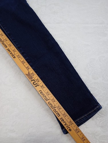 American Eagle Blue Jeans Women's Size 4 Skinny Stretch Low Rise Dark Wash - Picture 16 of 18