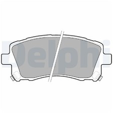 Satz Bremsbeläge Bremsklötze vorne für Subaru Outback BE | 137223