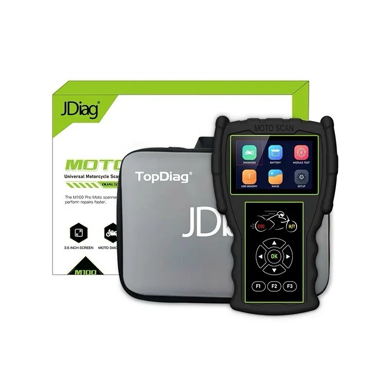 JDiag M100 Pro - Professional Motorcycle Diagnostic Scanner | Free Shipping - Image 2 of 4