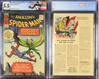 Amazing Spider-Man 7 (1963) 2nd Vulture Appearance  Early Silver Age Key CGC 5.5
