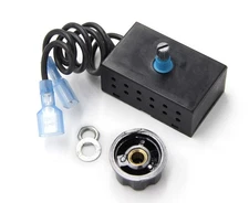 Fireplace Stove Blower Fan Variable Rheostat Speed On/Off Switch Ctrl with 2 ...