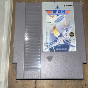 Cartucho de juego Top Gun para Nintendo Entertainment System (NES) original