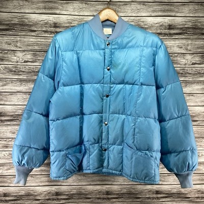 Vintage Walls Jacket Mens Large Blue 42-44 Blizzard-Pruf Goose Down USA 70s