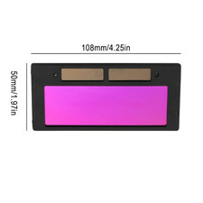 1pc Auto Darkening Welding Lens Solar Welder Helmet Replacement Glass - NEW