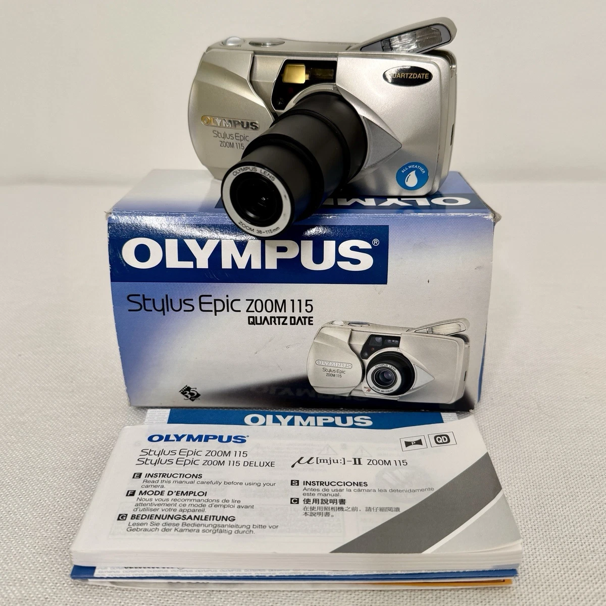 Olympus Stylus ZOOM 115 35 mm Film Cameras for sale - eBay
