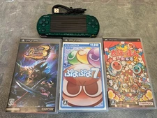 SONY PSP Playstation Portable Spirited PSP-3000SG Green Japan