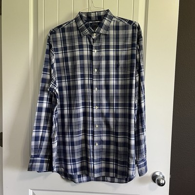 Ralph Lauren Preformance Plaid Button Down Shirt Size XL Old Money Preppy Pony