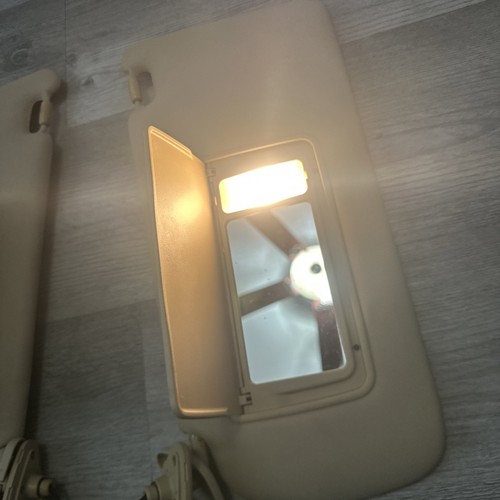2004-2008 Acura TSX Sun Visor driver & passenger set (Beige) - Picture 11 of 12