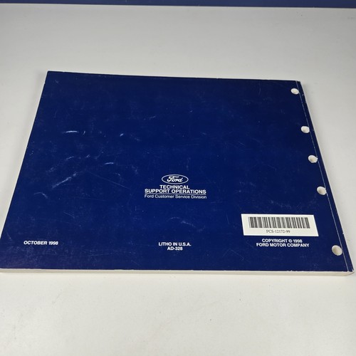 1999 Ford Lincoln Continental Wiring Diagrams Manual OEM - Picture 6 of 8