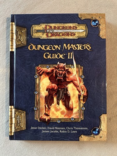 Dungeons And Dragons RPG 3.5E D20 Hardcover Dungeon Masters Guide II 2