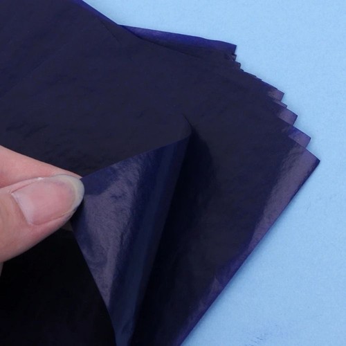 100pcs Blue Transfer Paper 32 open Copy Tracing Paper Blue Carbon Paper Office - Picture 3 of 8