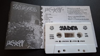 Vader   Live In Decay 2015 MC Cassette Deicide, Hate, Cannibal Corpse