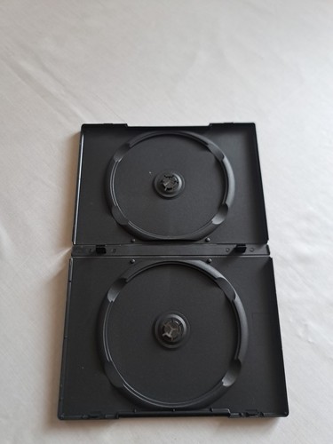 20 Doppel DVD Hüllen , schwarz , ( leer ) - Bild 2 von 3
