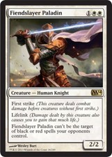 Magic 2014 Fiendslayer Paladin - Foil x1 Light Play, English Magic Mtg M:tG