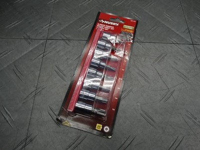 Husky 3/8 in. Drive Tamper Proof Torx Bit Socket Set (8-Piece)
