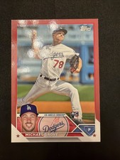 2023 Topps Series 1 - Michael Grove #15 Mother's Day Hot Pink /50 (RC)