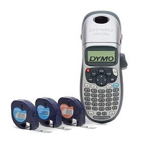 DYMO LetraTag 100H Plus Ensemble v3 Paquet de valeur 3 Marqueur d'étiquettes de cassettes, NEW!