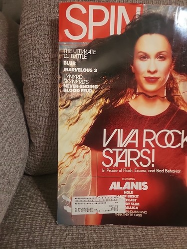 Spin Magazine (April 1999) Morrissette/Skynyrd. Acceptable - Picture 4 of 7