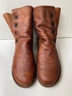 Trippen Bomb Men’s Leather Brown Ankle Boots Sz 41 / USA 8.5