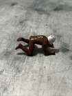 Vintage 1971 Hot Wheels RRRumblers Chopcycles Brown Rider #5 w Helmet Figure