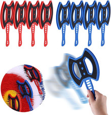 Throwing Axe for Bristle Throwing Targe,8Pcs Plastic Axes, 8Pcs Throwing Stars