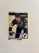 Mike Lalor - 1990-91 Upper Deck #40 - St. Louis Blues Hockey Card