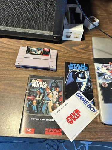 New ListingSuper Nintendo 1991 Super Star Wars Game -SNES-Tested-Authentic-Nice Condition!