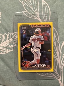 2024 Topps Update Series - Jackson Holliday #US50 Yellow (RC)