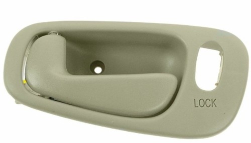 Front Driver Side Interior Beige Door Handle For 00-02 Toyota Corolla Prizm
