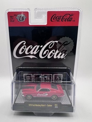 M2 Machines 1970 Red Ford Mustang Mach 1- Custom Coca-Cola A52, Limited Edition 