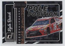 2017 Panini Donruss NASCAR Pole Position Cracked Ice 336/999 Kyle Busch #PP5 0w6
