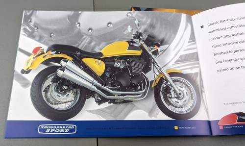 1999 Triumph Motorcycle Dealer Sales Brochure - Bild 10 von 11