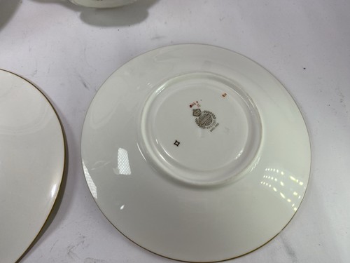 2x antike Minton Porzellan Teetassen & Untertassen Blumen Swags B1140 - Bild 18 von 22