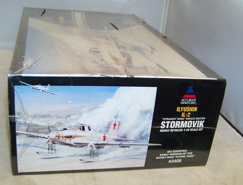 1:48 ACCURATE MINIATURES IL-2 STORMOVIK STRAIGHT WING SINGLE SEAT WITH SKIS 3409 - Picture 3 of 6