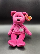 Ty Beanie Baby VALENTINA Bean Bag Bear Babies Plush MWT 1998 Retired Vintage