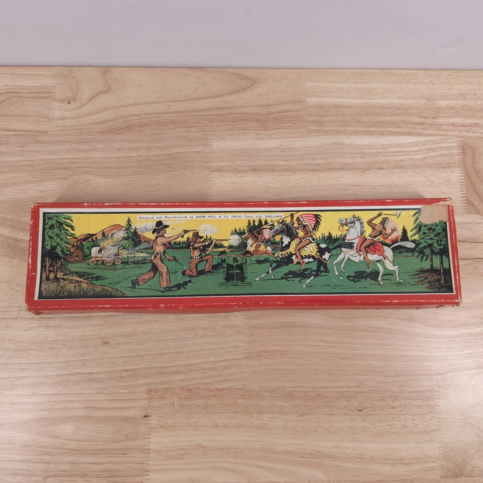 Vintage Johillco Cowboy SERIE Ref. Juego de 6 vaqueros 301X en caja Foto 2 de 4