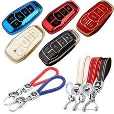 5Button Smart Key Fob Case Cover For 2015-2017 Ford Explorer Edge Fusion Mustang