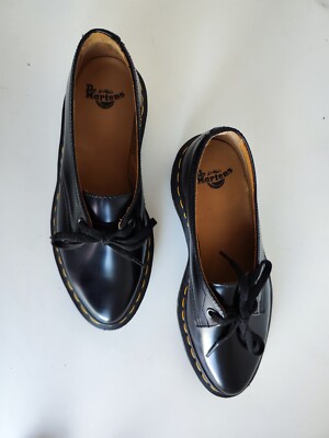 Dr Doc Martens Siano black noir smooth shoes UK3 EU36 US5 | eBay Dr Doc Martens Siano black noir smooth shoes UK3 EU36 US5 | eBay