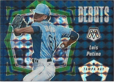2021 Panini Mosaic #PD11 Luis Patino Debuts Baseball Card