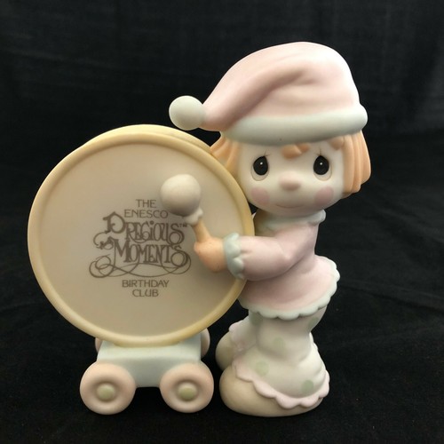 Vintage Precious Moments Our Club Is A Tough Act To Follow Figurine with Box - Picture 2 of 11